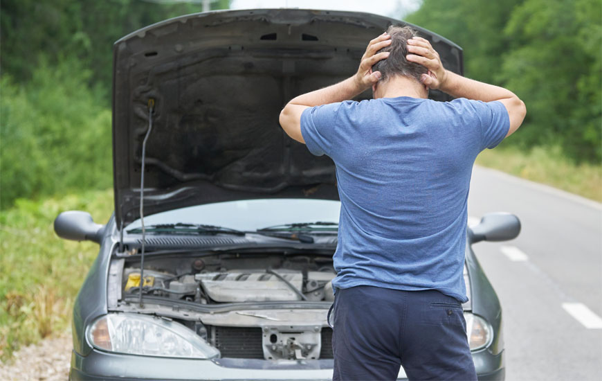 خرابی ماشین در جاده 27 امداد خودرو کویر امداد