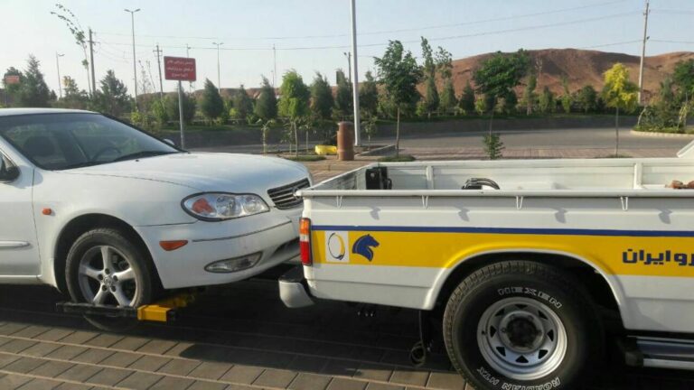 حمل خودرو با یدک کش در ماهان
