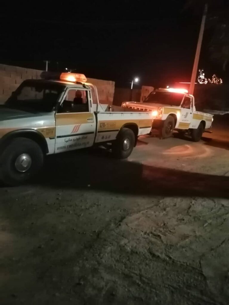 حمل خودرو با یدک کش در رفسنجان