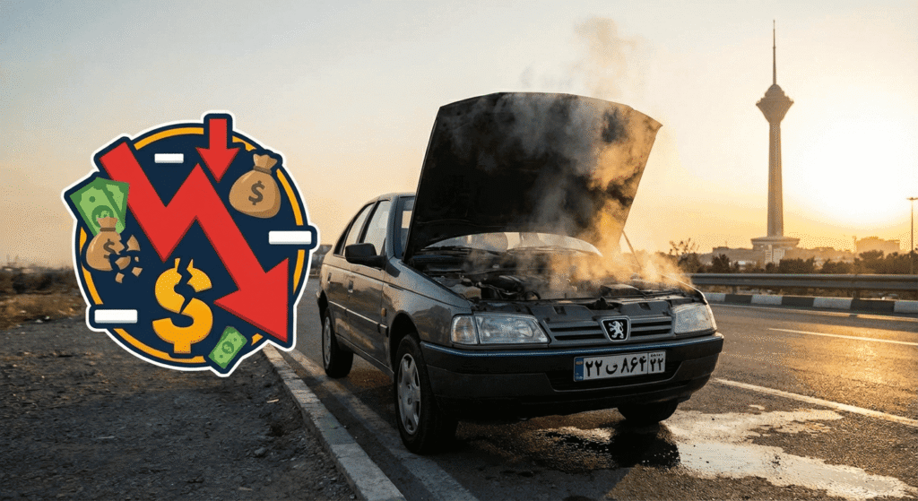 علت جوش آوردن پژو 405 در هوای سرد و زمستانی